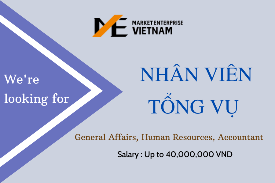 tuyển dụng nhân viên tổng vụ general affairs