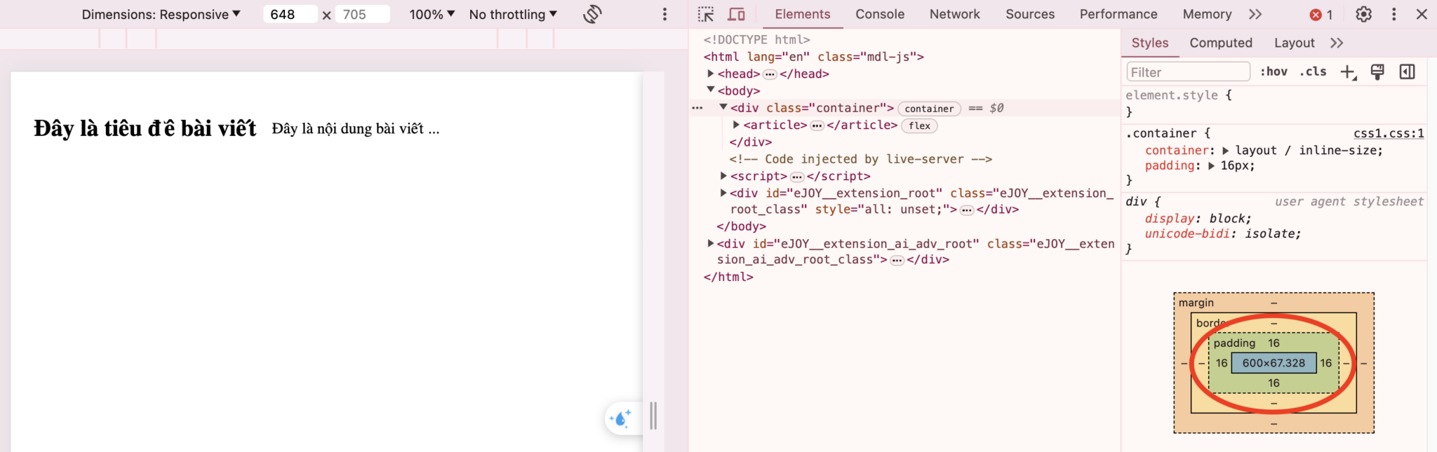 CSS Container Queries: Để responsive 1 website hoàn hảo ...